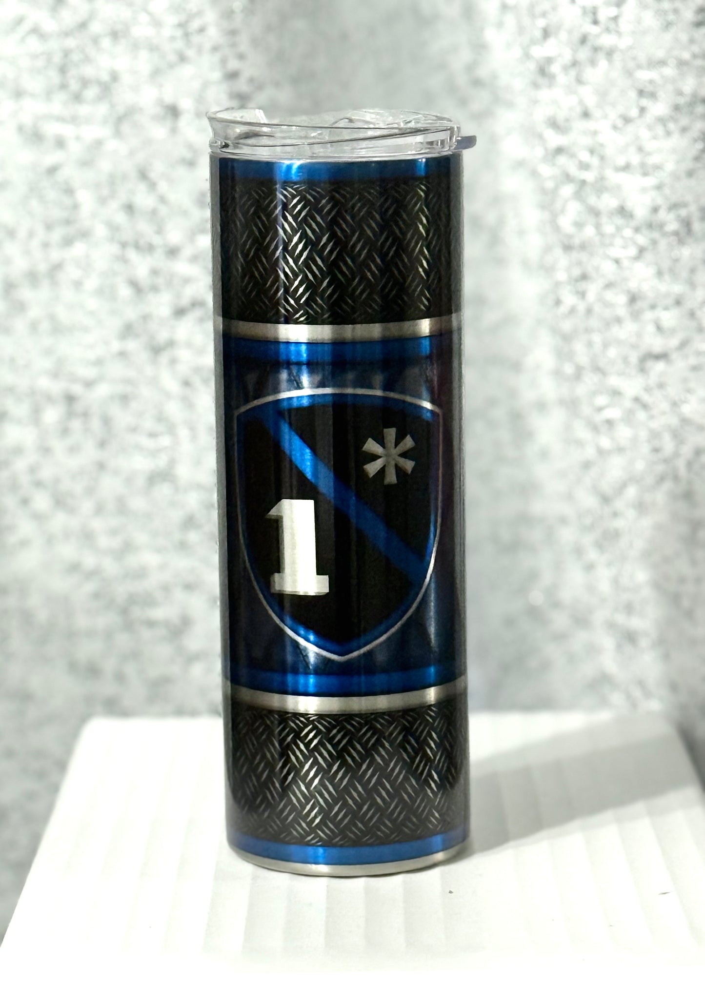 Thin Blue Line 1* 20oz  Skinny Tumbler