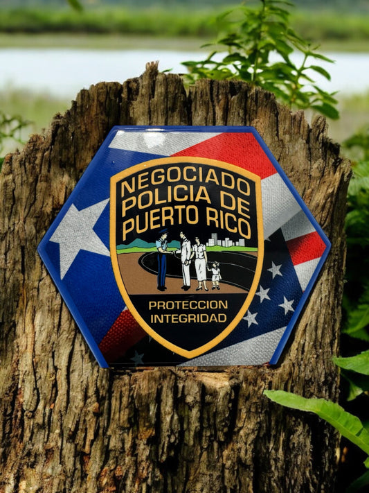 🎁 Drink Coaster/ Porta Vasos Policia De Puerto Rico (100% off)