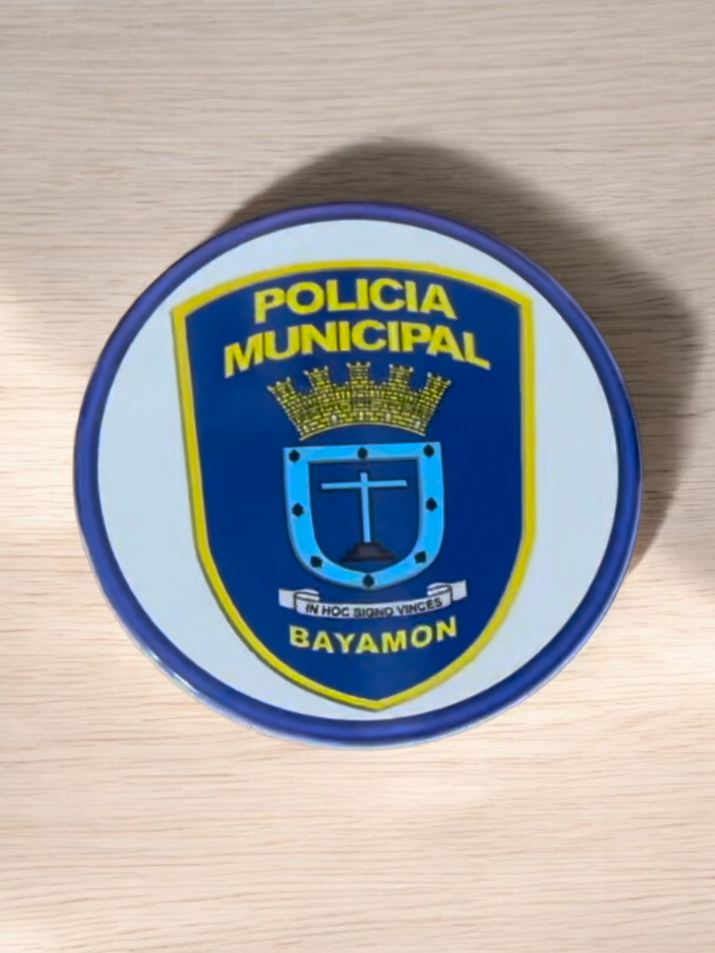 Drink Coaster/ Porta Vasos Policia De Puerto Rico