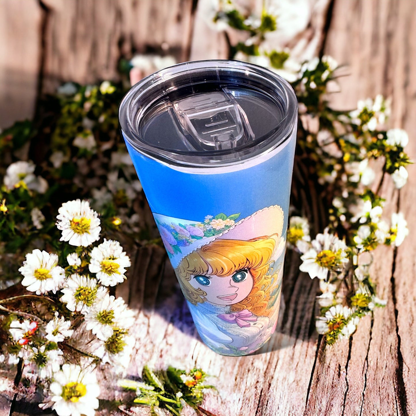 Candy Candy Anime Tumbler, Candy Blanca, Dulce Candy.