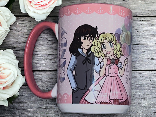 Candy Candy Anime Mug, Candy and Friends